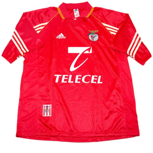 Benfica 1996-1997 HOME S/S XL #8 JOAO PINTO