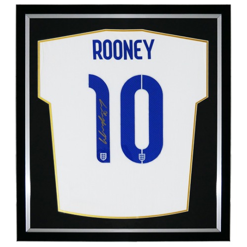 England #10 Rooney (AUTOGRAPH)