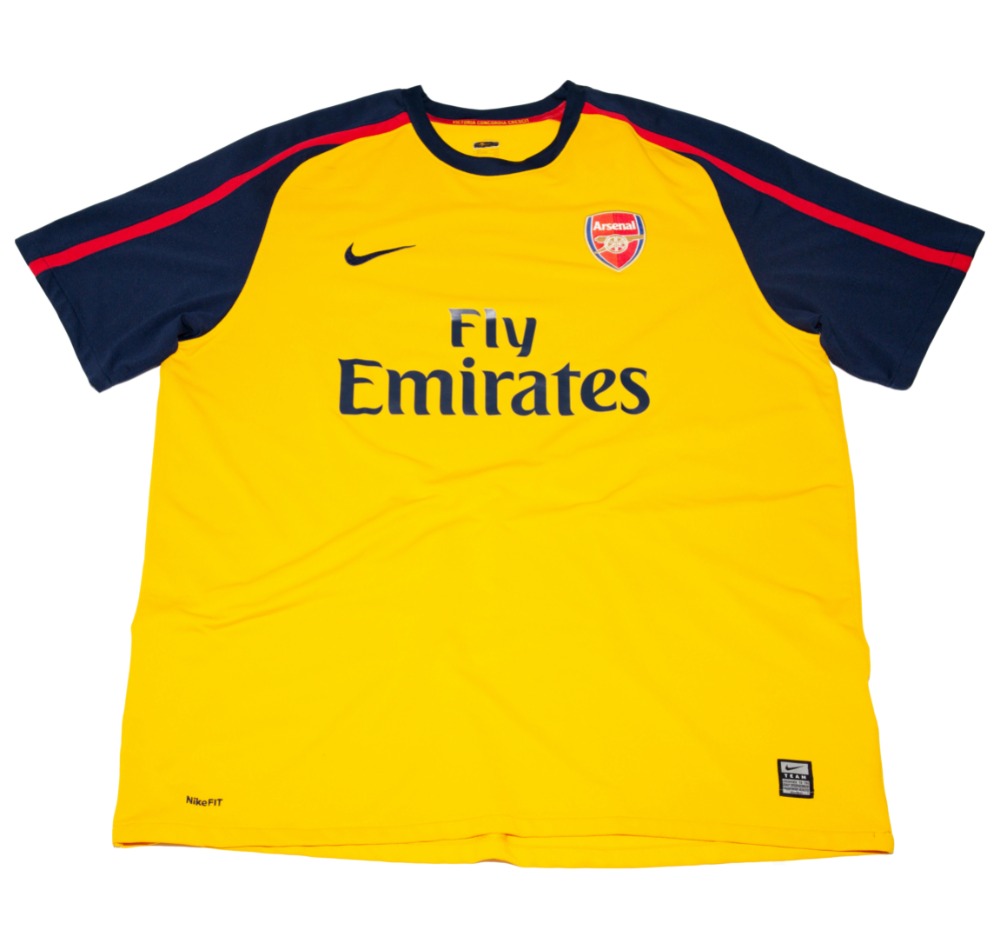 Arsenal 2008-2009 AWAY S/S XL #8 nasri