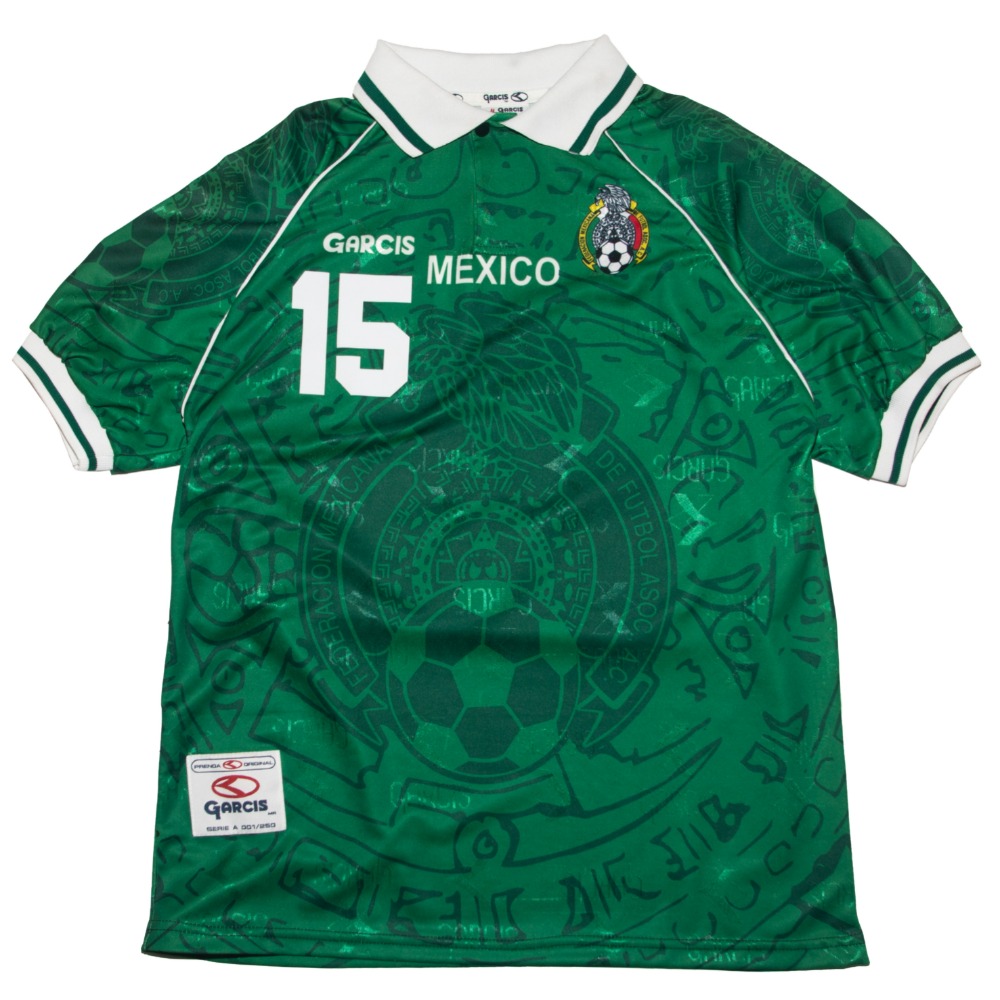 Mexico 1999-2000 HOME S/S M #15 L.HERNANDEZ