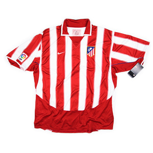 ATLETICO MADRID 2002-03 HOME S/S JERSEY (BNWT)