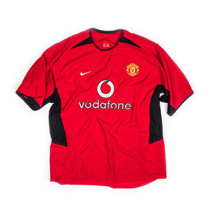 MANCHESTER UNITED 2002-04 HOME S/S JERSEY