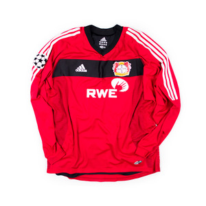 LEVERKUSEN 2002-03 HOME #28 RAMELOW L/S (Player Issued)