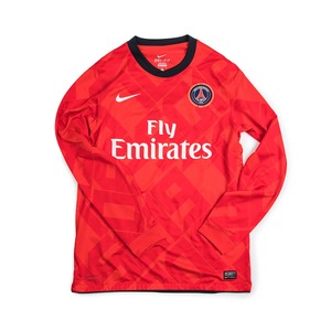 PSG 2010-11 AWAY JERSEY L/S (AUTHENTIC)