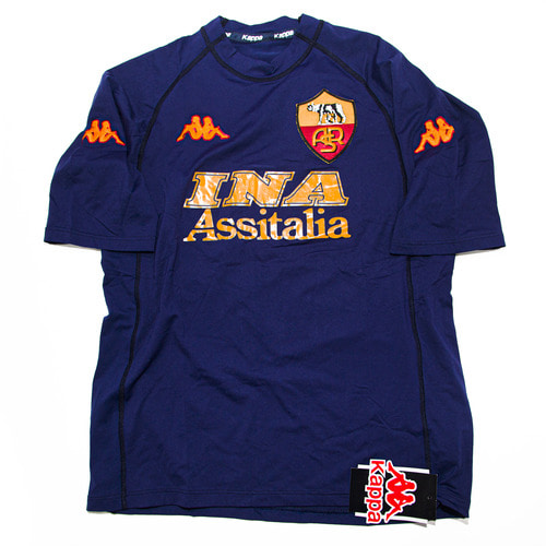 AS ROMA 2000-2001 3RD S/S L #10 TOTTI (W/TAG)