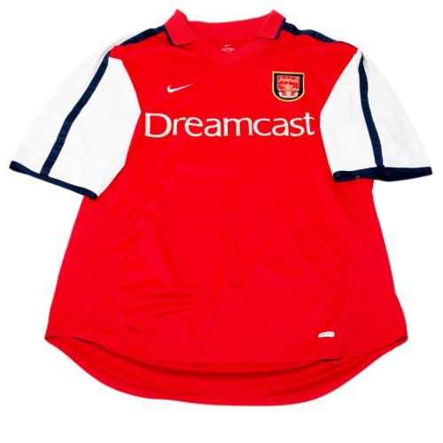 Arsenal 2000-2002 HOME S/S XL #14 HENRY