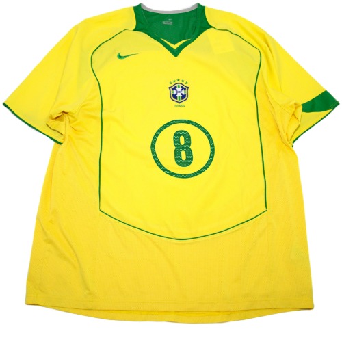 Brasil 2004-2006 HOME S/S XXL #8 KAKA
