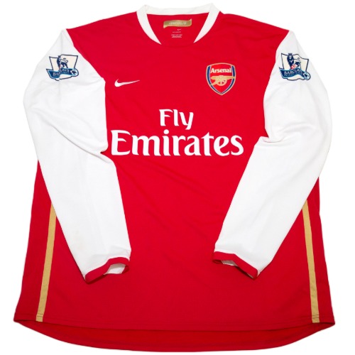 Arsenal 2006-2008 HOME L/S XXL #4 FABREGAS