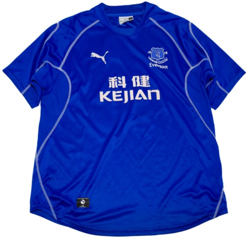 Everton 2002-2003 HOME S/S XL #18 ROONEY