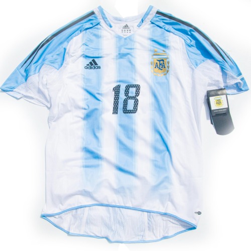 argentina 2004-2006 HOME S/S L #18 MESSI