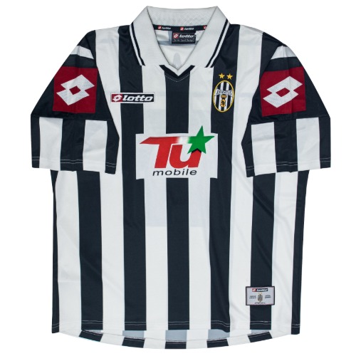 Juventus 2001-2002 HOME CL S/S L #21 ZIDANE