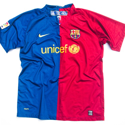 BARCELONA 2008-2009 HOME S/S XL #10 MESSI