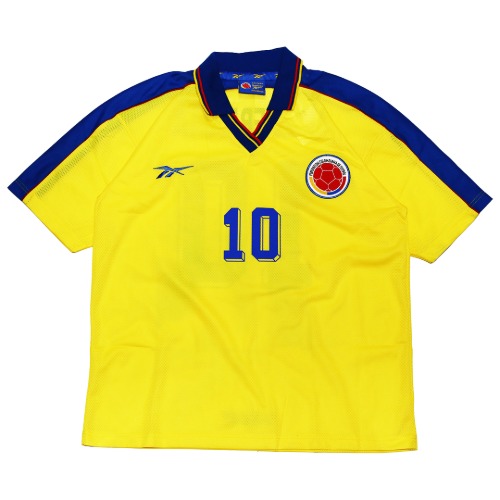 Colombia 1998 CUP S/S M #10 VALDERRAMA