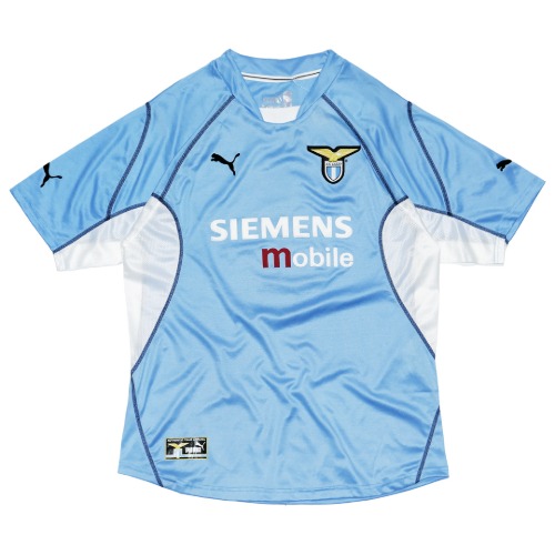 Lazio 2001-2002 HOME S/S XL #6 mendieta