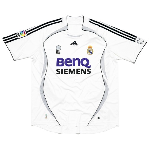 Real Madrid 2006-2007 HOME S/S XL #4 SERGIO RAMOS