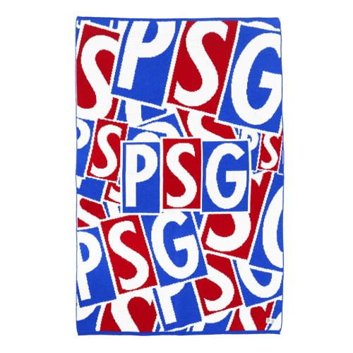 P X PSG CLASSIC KNIT POSTER BLANKET