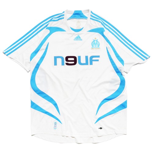 Olympique Marseille 2007-2008 HOME S/S XL #22 NASRI