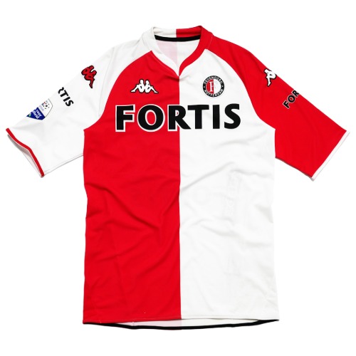 Feyenoord 2007-2008 HOME S/S L #8 V.BRONCKHORST