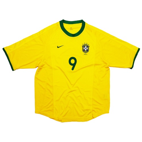 Brasil 2000-2002 HOME S/S L #9 RONALDO