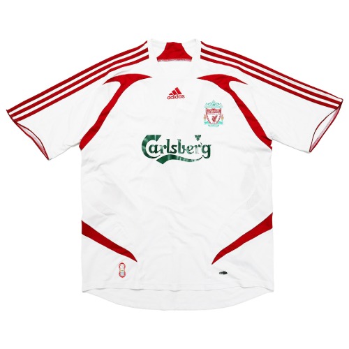 Liverpool 2007-2008 AWAY S/S L #8 GERRARD