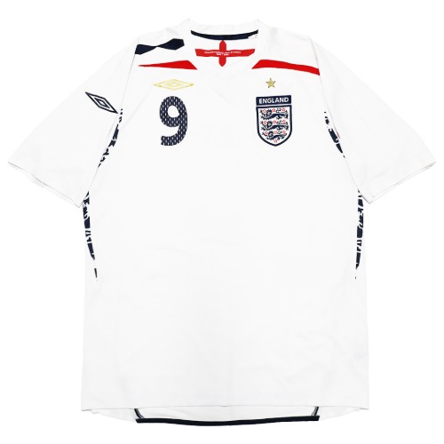 England 2007-2009 HOME S/S L #10 ROONEY